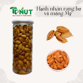 500g hoặc 250g Hạnh nhân rang bơ vỏ mỏng Mỹ