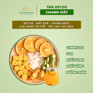 Trà Chanh Dây Kim Quất Triệu Lộ Tư (Chanh Leo - Cam - Quất Vàng - Quất Xanh - Đường Phèn)