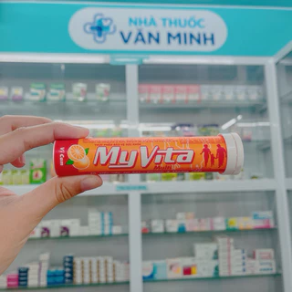 Viên Sủi Bổ Sung Vitamin C Myvita Vitamin C Vị Cam [Tuýp 20 Viên] Tăng Cường Sức Đề Kháng Cho Cơ Thể