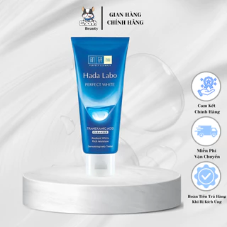 Kem Rửa Mặt Hada Labo Perfect White Dưỡng Trắng Da Hoàn Hảo 80g