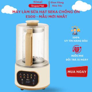 Máy làm sữa hạt đa năng NIMAL STORE xay sinh tố, nấu chậm, nấu soup 12 chức năng