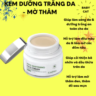 Kem dưỡng trắng da & mờ thâm Kingskin KING WHITENING FACE CREAM 30gr