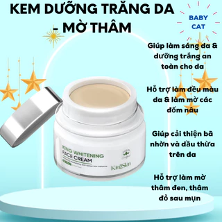 Kem dưỡng trắng da & mờ thâm Kingskin KING WHITENING FACE CREAM 30gr