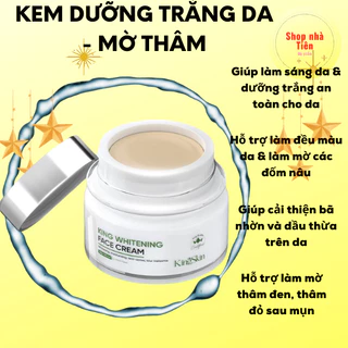 Kem dưỡng trắng da & mờ thâm Kingskin KING WHITENING FACE CREAM 30gr