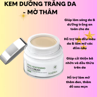 Kem dưỡng trắng da & mờ thâm Kingskin KING WHITENING FACE CREAM 30gr