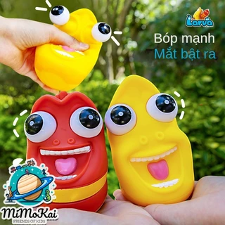 Đồ chơi squishy bóp xả stress nhân vật cartoon Larva squishy Có Đèn Dễ Thương Giúp Giảm Căng Thẳng