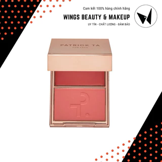 PATRICK TA - Phấn má Double Take Creme & Powder Blush