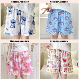 Quần short cartoon hoạt hình dễ thương unisex nam nữ