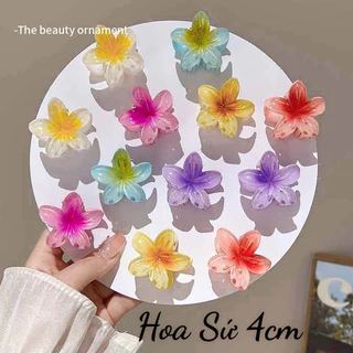 1 Kẹp Hoa Sứ Màu Sữa 4 cm