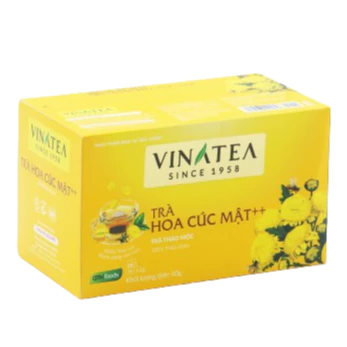 Trà Vinatea Hoa cúc mật ++ túi lọc 40g