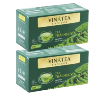 Combo 2 hộp trà Vinatea Thái Nguyên túi lọc 50g