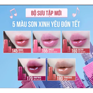 [CHÍNH HÃNG 100%][MÀU MỚI] SON KEM MAYBELLINE NEW YORK SUPERSTAY VINYL INK