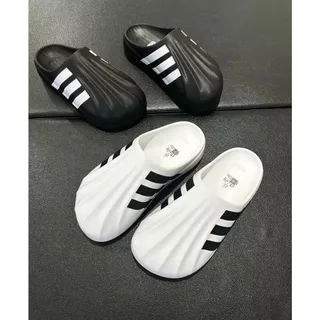 Sục đạp gót đúc nguyên khối ADIFOM chống nước, Sục Adidas Adifom Superstar cao 4cm, hottrend 2024, full size nam nữS cấp