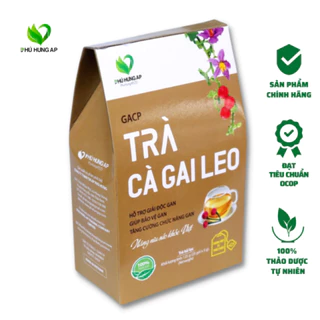 TRÀ TÚI LỌC CÀ GAI LEO ORGANIC NAM DƯỢC PHÚ HƯNG AP (25 gói × 5 g)