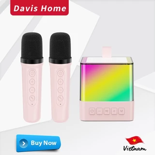 Loa Vuông K18 Bluetooth Davis Home - Âm Thanh Mạnh Mẽ, Tích Hợp Micro