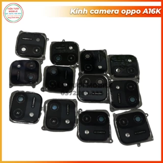 Kính camera + vành oppo a16k mới