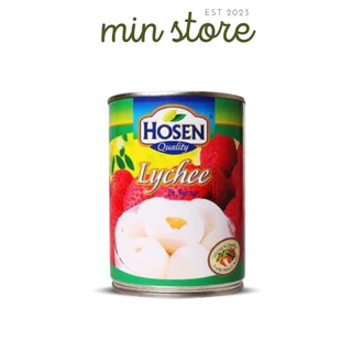 Vải ngâm HOSEN hộp 565gr