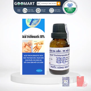 Mụn Cóc Acid Trichloracetic 80% Của Bệnh Viện Da Liễu TPHCM - Lọ 15ml