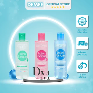 Nước hoa hồng Evoluderm dưỡng da mềm mịn, giúp se khít lỗ chân lông, dưỡng ẩm làm sạch cân bằng da 250ML