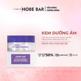 Kem Dưỡng Ẩm HOBEBAR Dưỡng Sáng Cấp Ẩm  Làm Dịu Da và Phục Hồi Nâng Tone Hiệu Quả 55ml