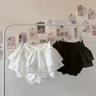 [ ẢNH THẬT ] BOW SKIRT - Chân váy nơ phối quần bí siêu phồng siêu bồng bềnh