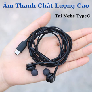 Tai Nghe Có Dây Chân TypeC Và 3.5mm Âm Thanh Hay Dùng cho Samsung, Oppo, Xiaomi...