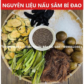 20 Set Sâm Bí Đao - Set Nấu 10 Lít (Tặng Kèm Hạt Chia Bên Trong Mỗi Bịch)