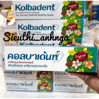 KEM ĐÁNH RĂNG THẢO DƯỢC THÁI KOLBADENT Hộp 100g/160g