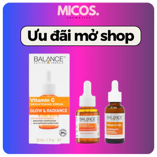 Serum Sáng Da, Mờ Thâm Balance Active Formula Vitamin C Brightening