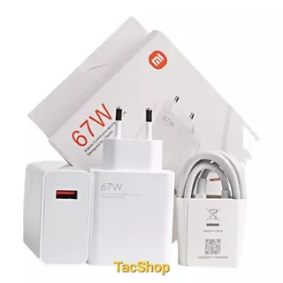 Bộ Sạc Nhanh Xiaomi Mi 67W - Cáp Sạc 6A USB Type-C có Mi Turbo Charge 67w (BH 6 Tháng)