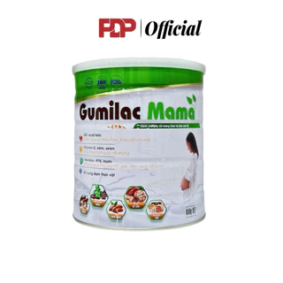 Sữa hạt bầu Gumilac Mama lon 650g -Dinh dưỡng trọn vẹn cho mẹ thai kì khỏe mạnh