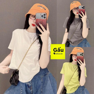 Áo thun nữ PHOM ÔM Babytee Trơn ( Mã Trơn 787 )