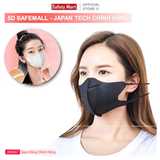 Bán Sỉ 200 Chiếc Khẩu Trang 5D Mask SAFEMALL 3 Lớp Kháng Khuẩn Chống Tia UV  - Chính Hãng SafeMall Official