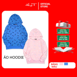 Áo hoodie unisex bé gái, bé trai HTKIDS chất da cá 4 chiều vải mềm mịn cho bé từ 10-16 tuổi-AKBG005