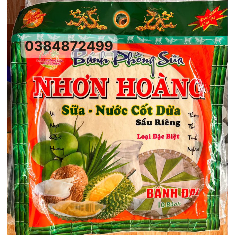 Bánh phồng sữa Nhơn hoàng (date luôn mới)