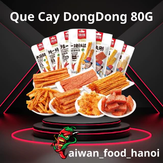 Que Cay Tẩm Vị Dong Dong - Que Cay Trùng Khánh - Que Cay Trung Quốc Siêu Hot - Gói To 80g - taiwan_food_hanoi