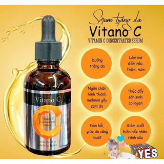 Serum trắng da Vitano C Vitamin C Concentrated Serum Nhật 60ml