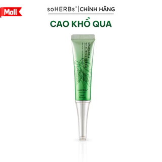 CAO MỤN KHỔ QUA SoHERBs 10ML - TẶNG 2 GÓI SỮA RỬA MẶT SoHERBs 3ml