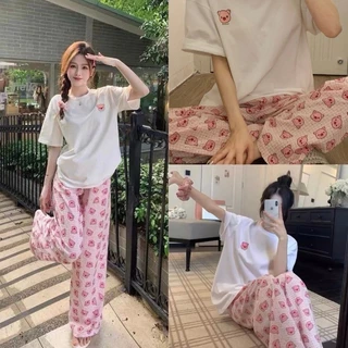 [Bigsize 55-110kg] Quần dáng rộng hình dễ thương cute mặc siêu thoải mái ( màu số 12-15)