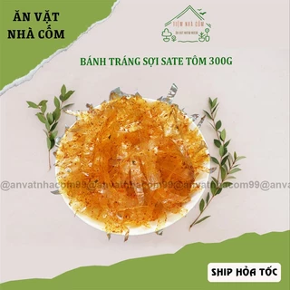 Bánh tráng sợi sate tôm hành 300g, bánh tráng trộn truyền thống Tây Ninh - Ăn vặt nhà Cốm