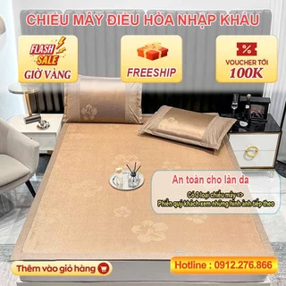 Chiếu mây điều hòa 💖 FREESHIP 💖 Chiếu mây tự nhiên cao cấp nhập khẩu - Chiếu điều hòa sử dụng được 4 mùa thoáng mát