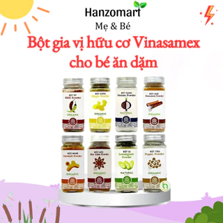 Bột gia vị hữu cơ tỏi hành Vinasamex cho bé ăn dặm hanzomart