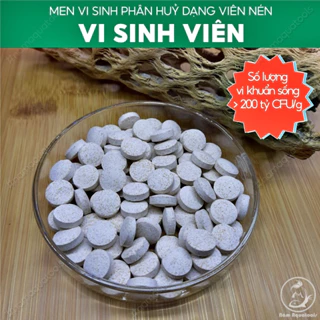 Men Vi Sinh Dạng Viên | Vi Sinh Đậm Đặc Thế Hệ Mới Giúp Phân Huỷ Chất Thải - Làm Trong Nước Hồ Cá Thuỷ Sinh