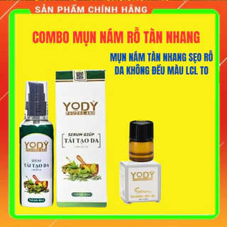 Combo tái tạo da mặt Phương Anh chuyên mụn nám rỗ + Chấm Tàn Nhang