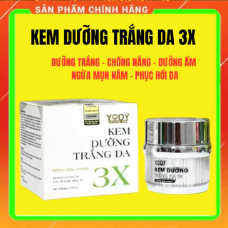 Kem 3X dưỡng trắng da Phương Anh Yody White mẫu mới chính hãng hàng xóa số lô