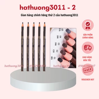 [CÓ SẴN] Chì Xé Kẻ Chân Mày Habaria Eyebrow Pencil Chuyên Dùng Cho Makeup