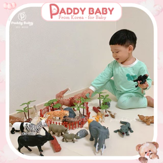 Bộ mô hình động vật Happy Play Korea cho bé