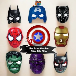 (Giao hỏa tốc) Mặt nạ hóa trang người nhện và các siêu anh hùng Avengers cosplay Halloween đồ chơi trẻ em