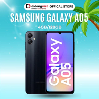 Điện thoại Samsung Galaxy A05 4GB/128GB Chính Hãng - Màn hình  6.7", Mediatek Helio G85, Bảo hành độc quyền 02 năm