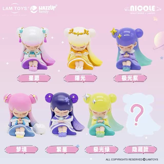 015 12-Đồ chơi giải tríBLIND BOX-Hộp Mù các mô hình tượng mèo để bàn mi ni dễ thương trải nghiệm ngẫu nhiên Khu Vui Chơi